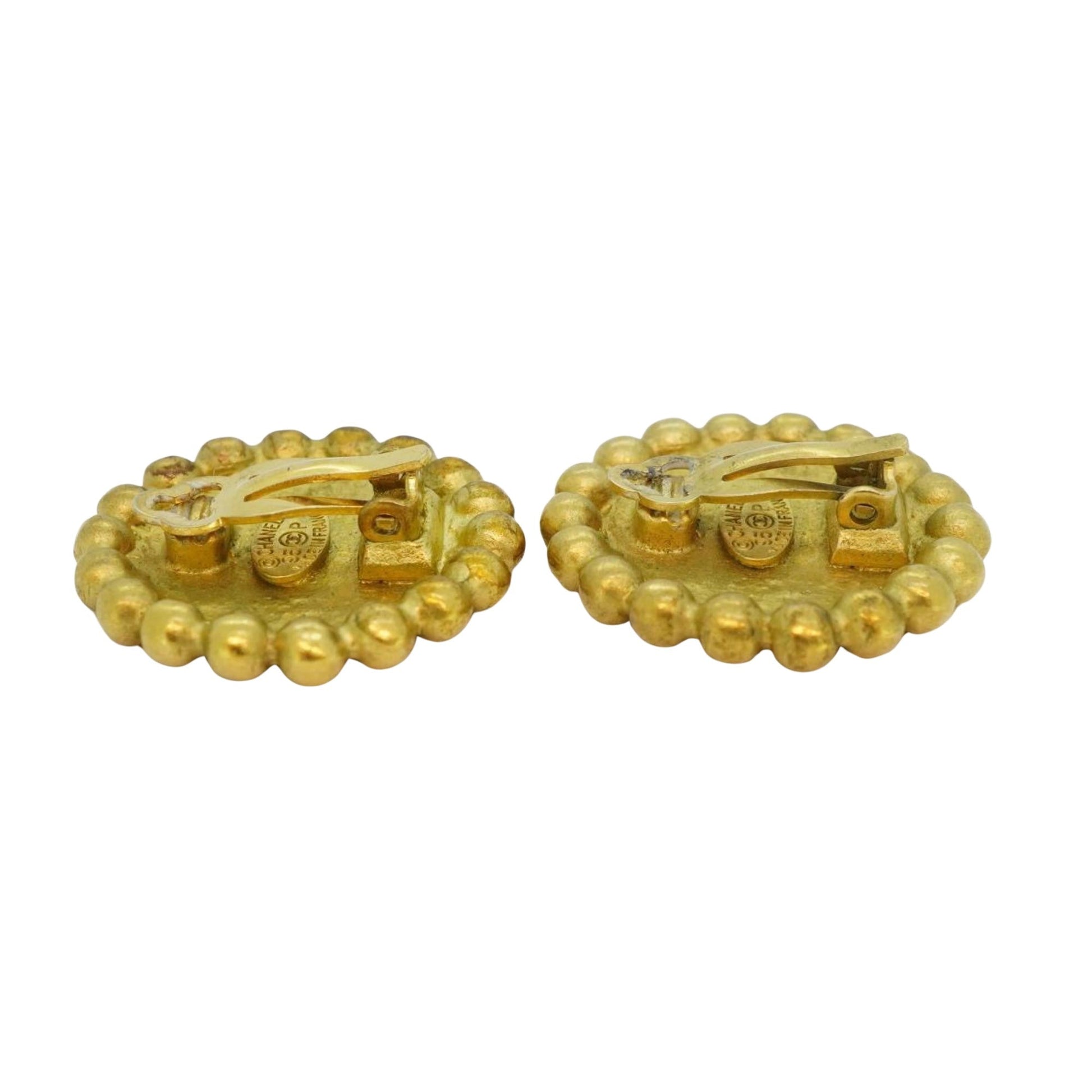 Chanel Cc Earrings