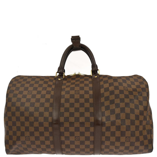 Louis Vuitton 2006 Damier Keepall 50 Travel Duffle Handbag Style 2