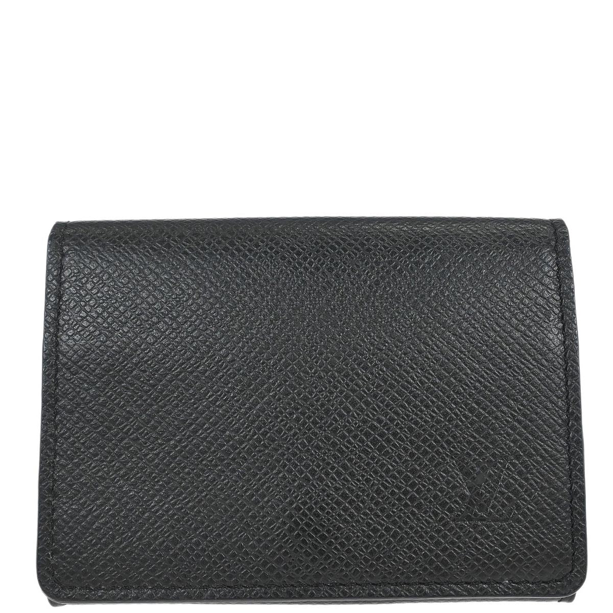 Louis Vuitton 2018 Taiga Envelope Carte de Visite NM Cardholder Small Good