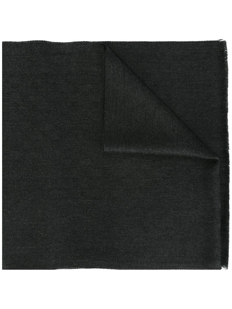 Gucci - classic knit scarf - men - Cashmere - One Size - Grey
