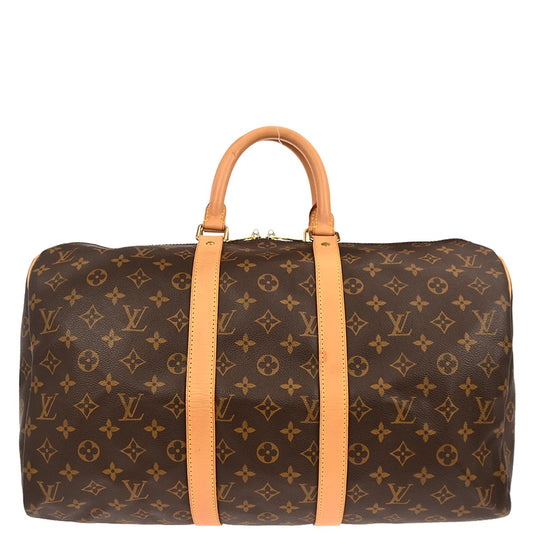 Louis Vuitton 2003 Monogram Keepall 45 Duffle Bag