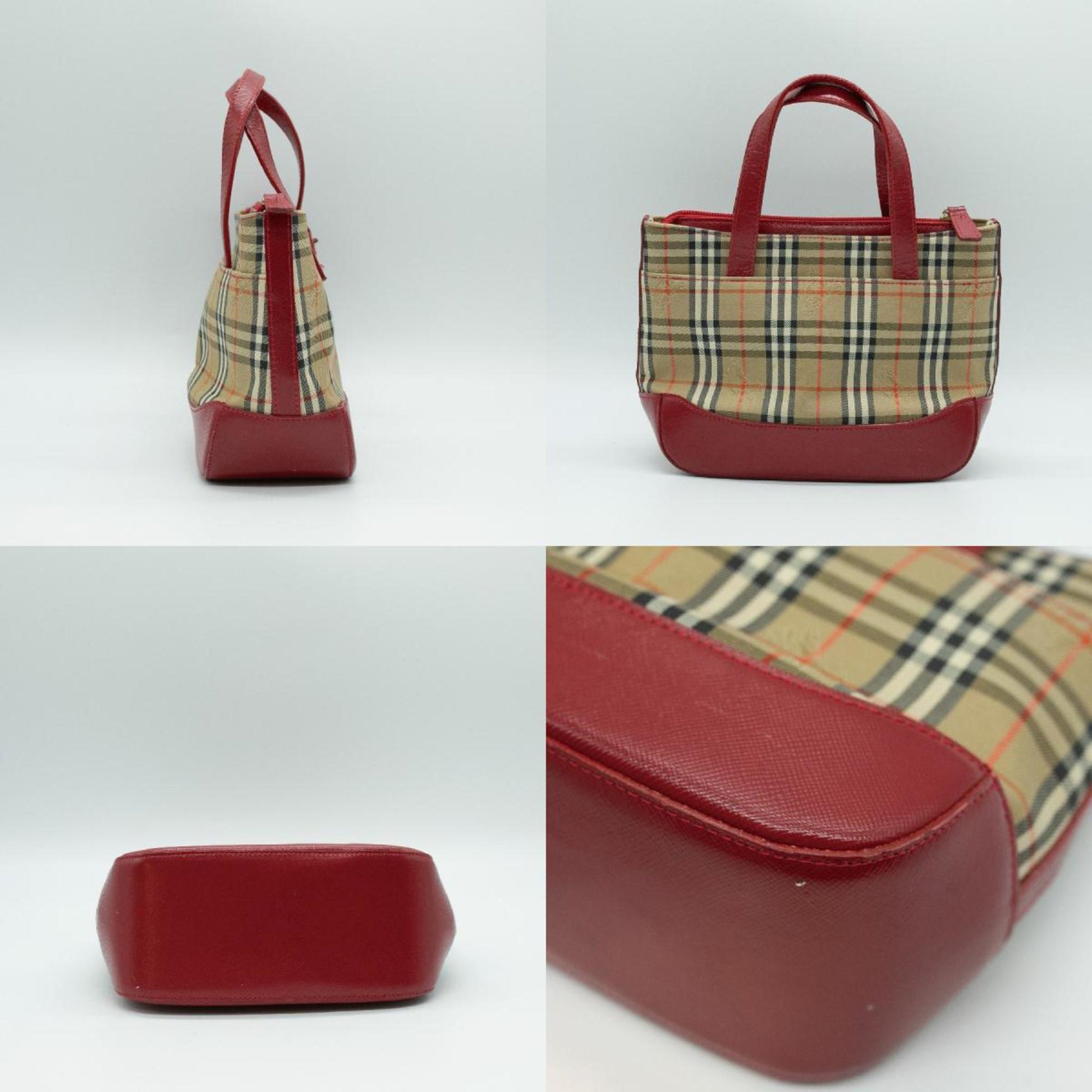 Burberry Luxury Nova Check Handbag Travel Bag Check Handbag 301