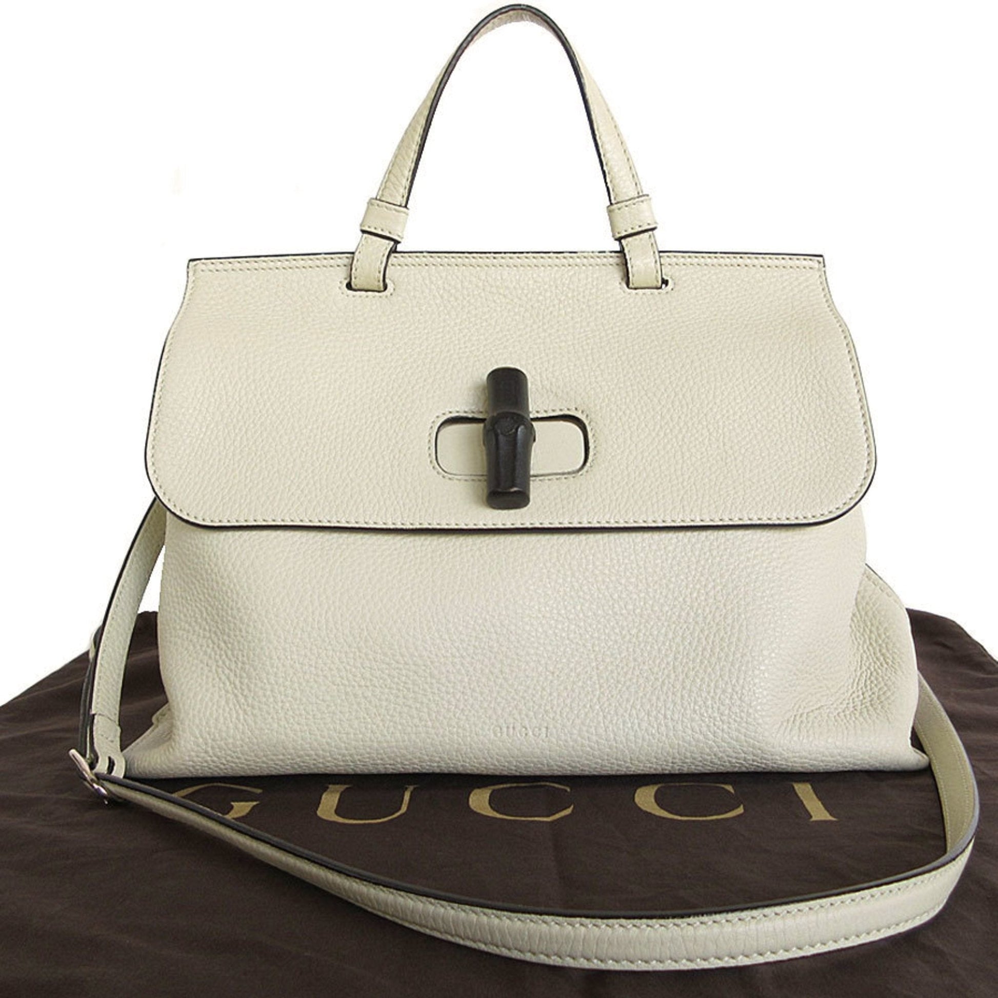 Gucci Bamboo Handbag Travel Bag Bamboo 670