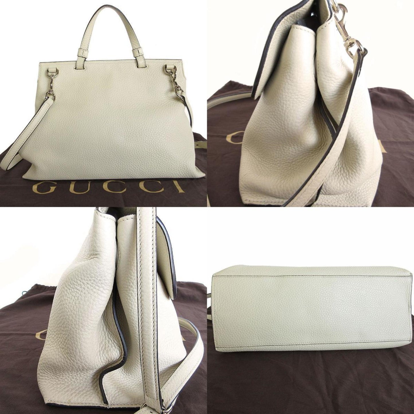 Gucci Bamboo Handbag Travel Bag Bamboo 670