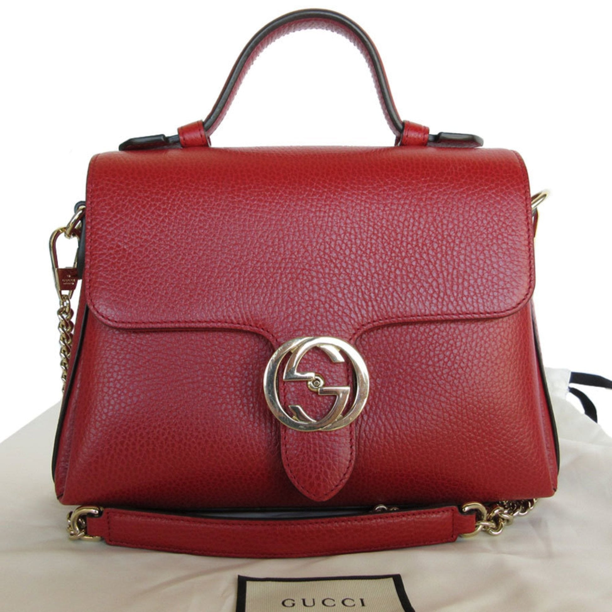 Gucci Interlocking Shoulder Bag G 121