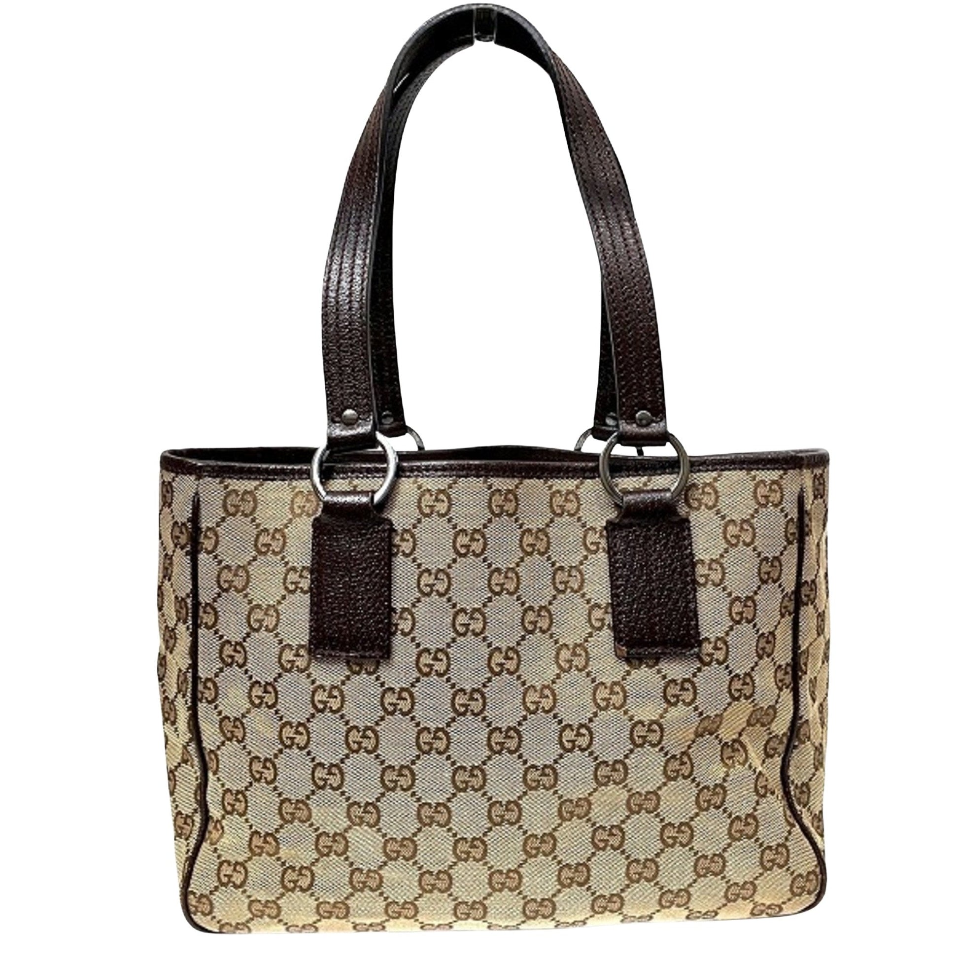 Gucci Gucci Gg Canvas 1568 Travel Bag