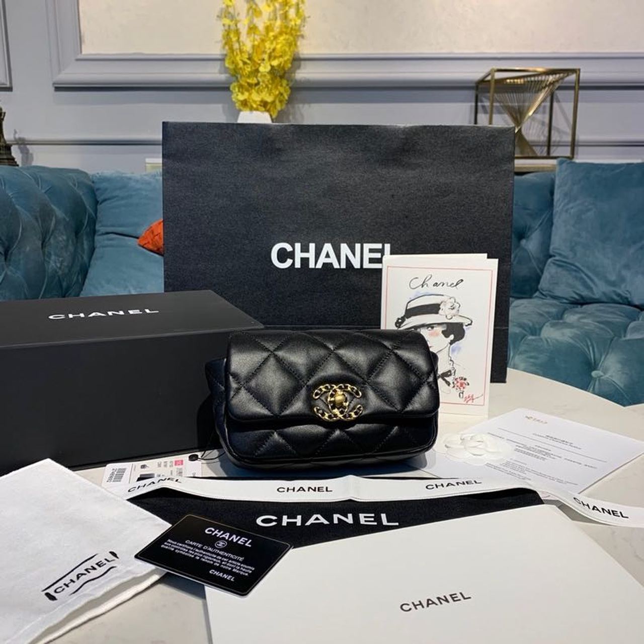 CHL 19 Waist , ’s Black Handbag
