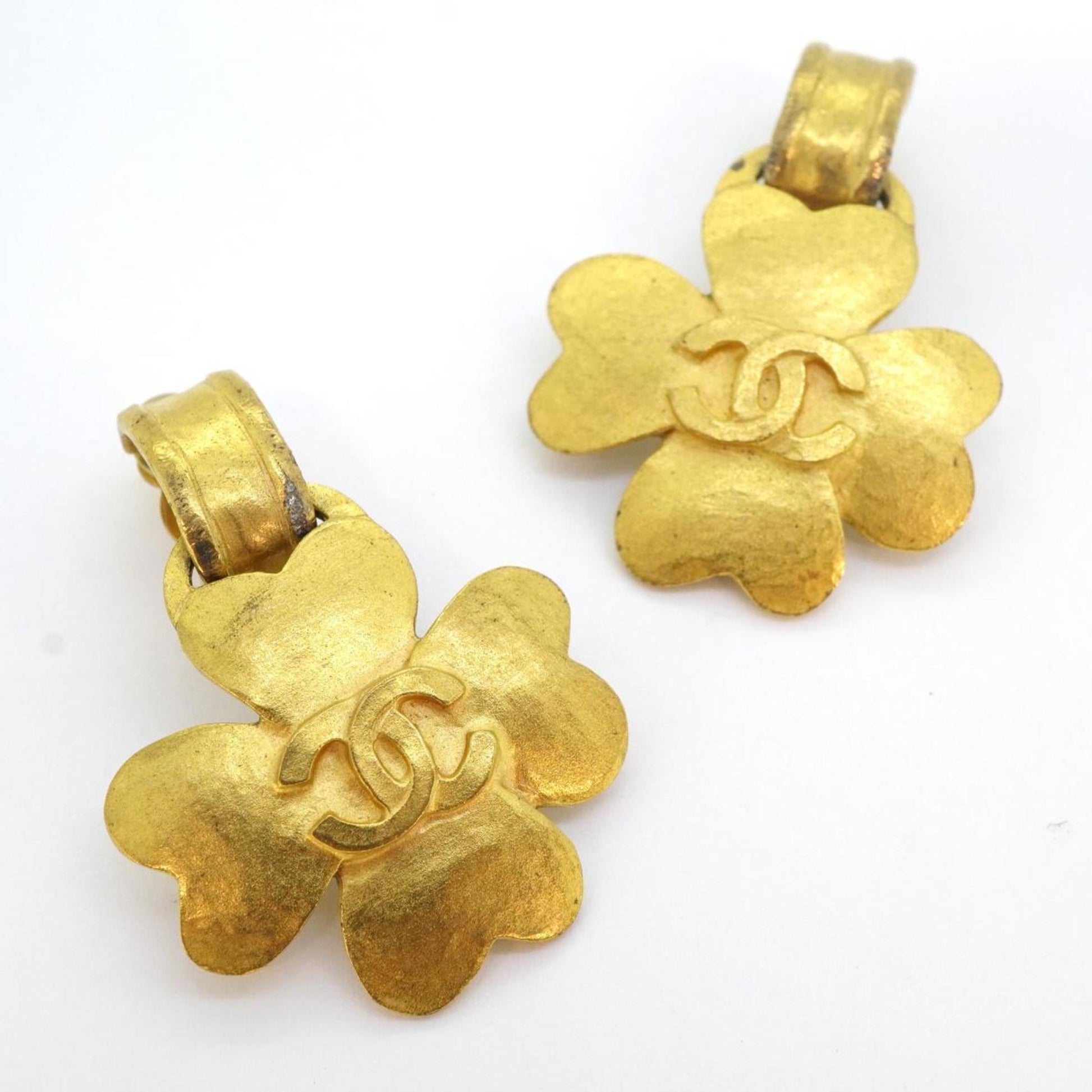 Chanel Clover Earrings