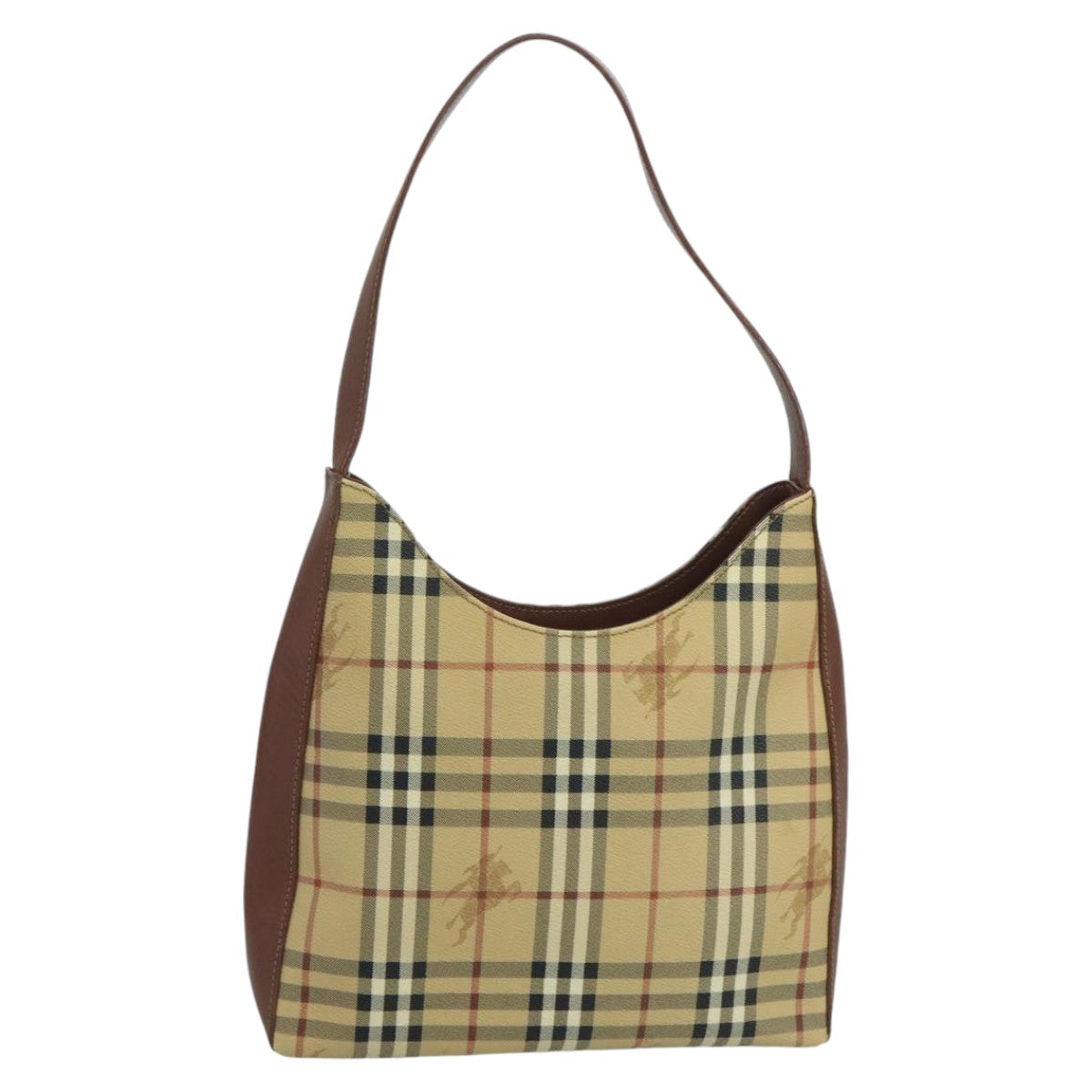 Burberry Nova Check Shoulder Bag Canvas Beige Shoulder Bag 47