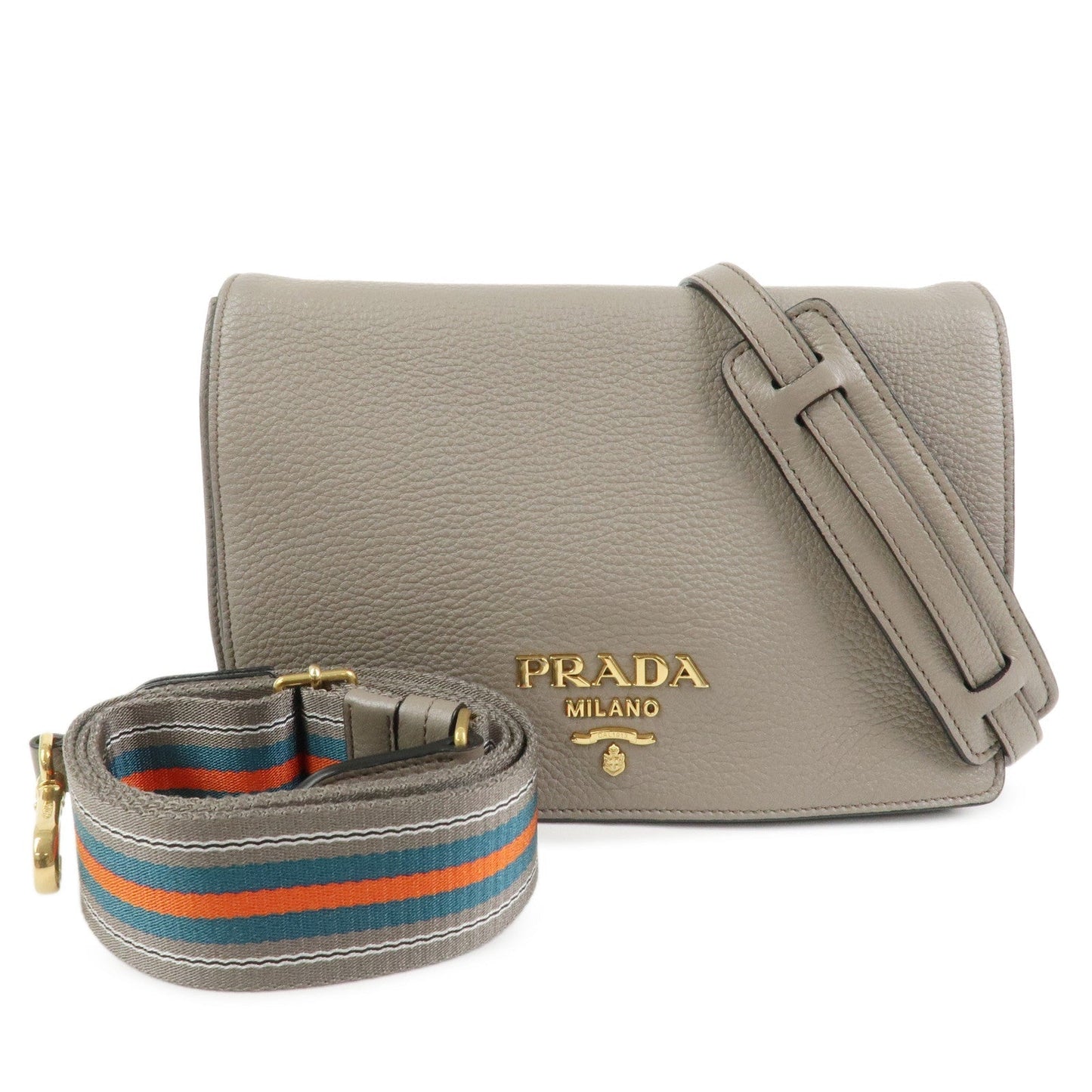 Crossbody Bag Shoulder Bag Leather Gray