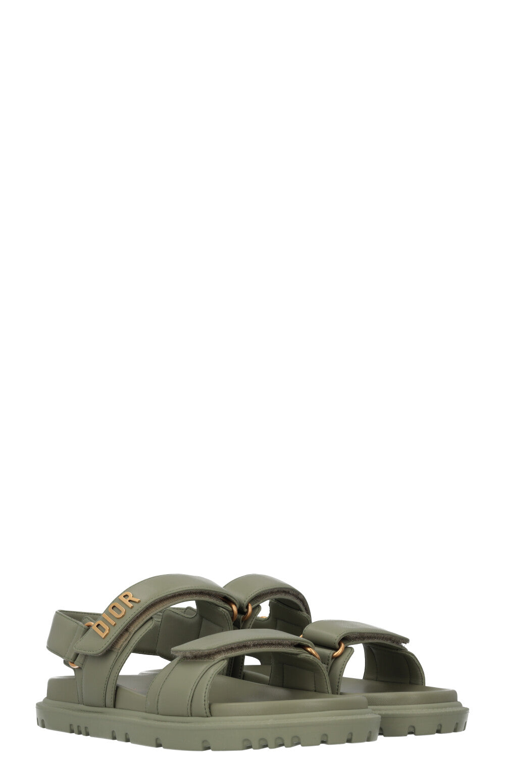 Dior Handbag act Sandals Pastel Peyote Green Shoes
