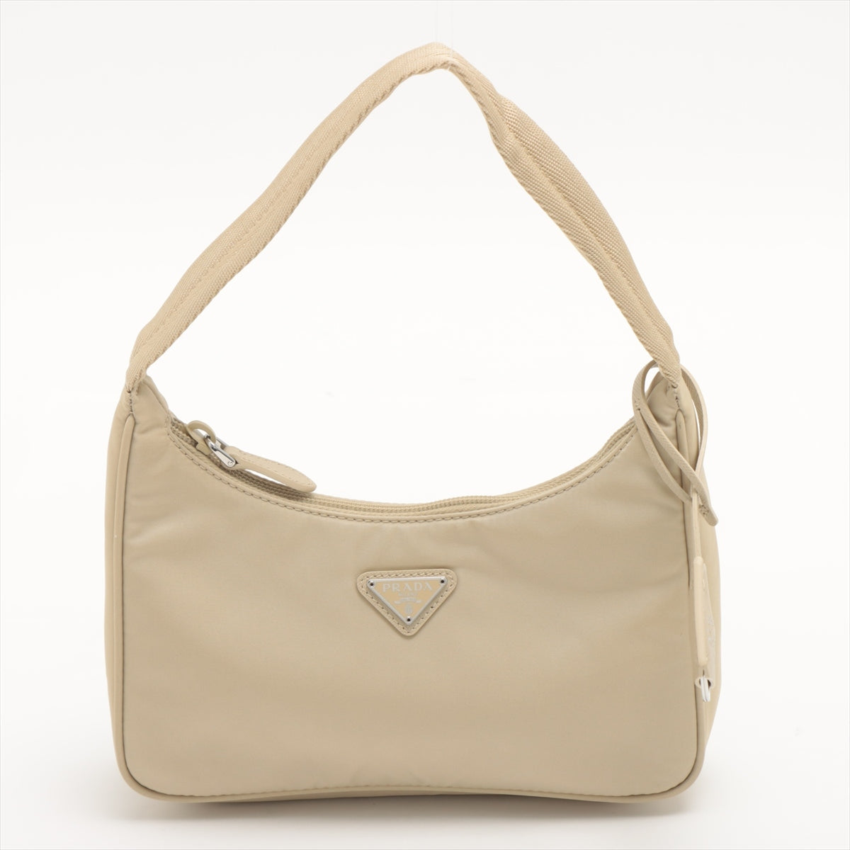 Prada Handbag Re-Edition Bag Nylon Beige Mini Mini Bag