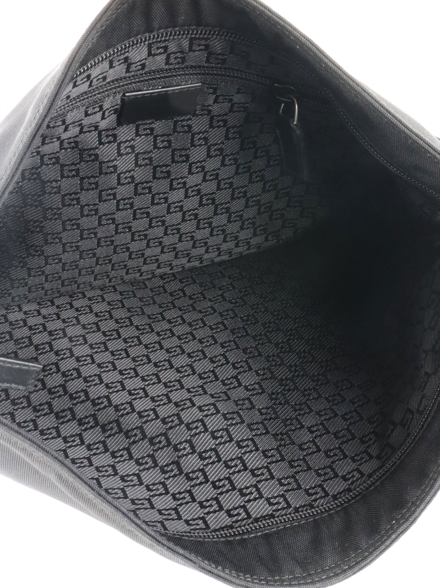 Gucci Black Square Crossbody Bag.