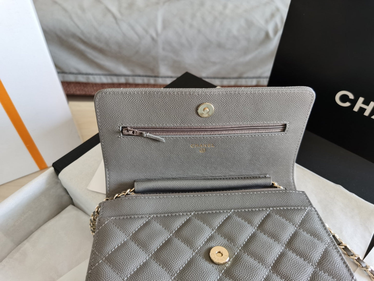 Chlmini Top Qualityap Bag Grey For Women Travel Bag