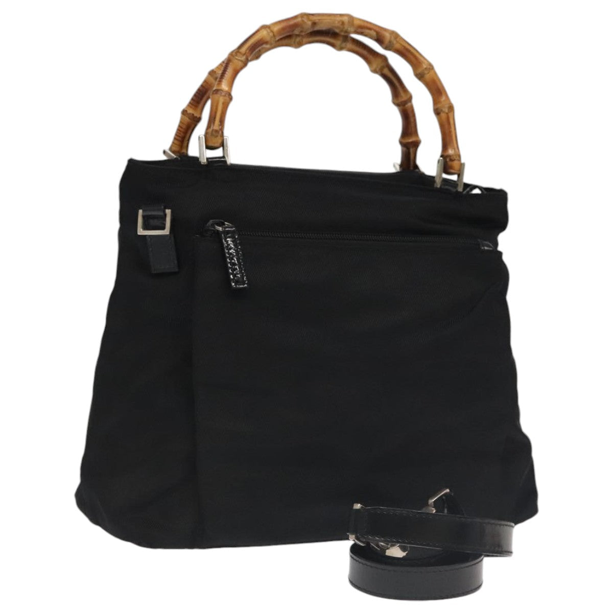 Gucci Bamboo Handbag Travel Bag Bamboo 763