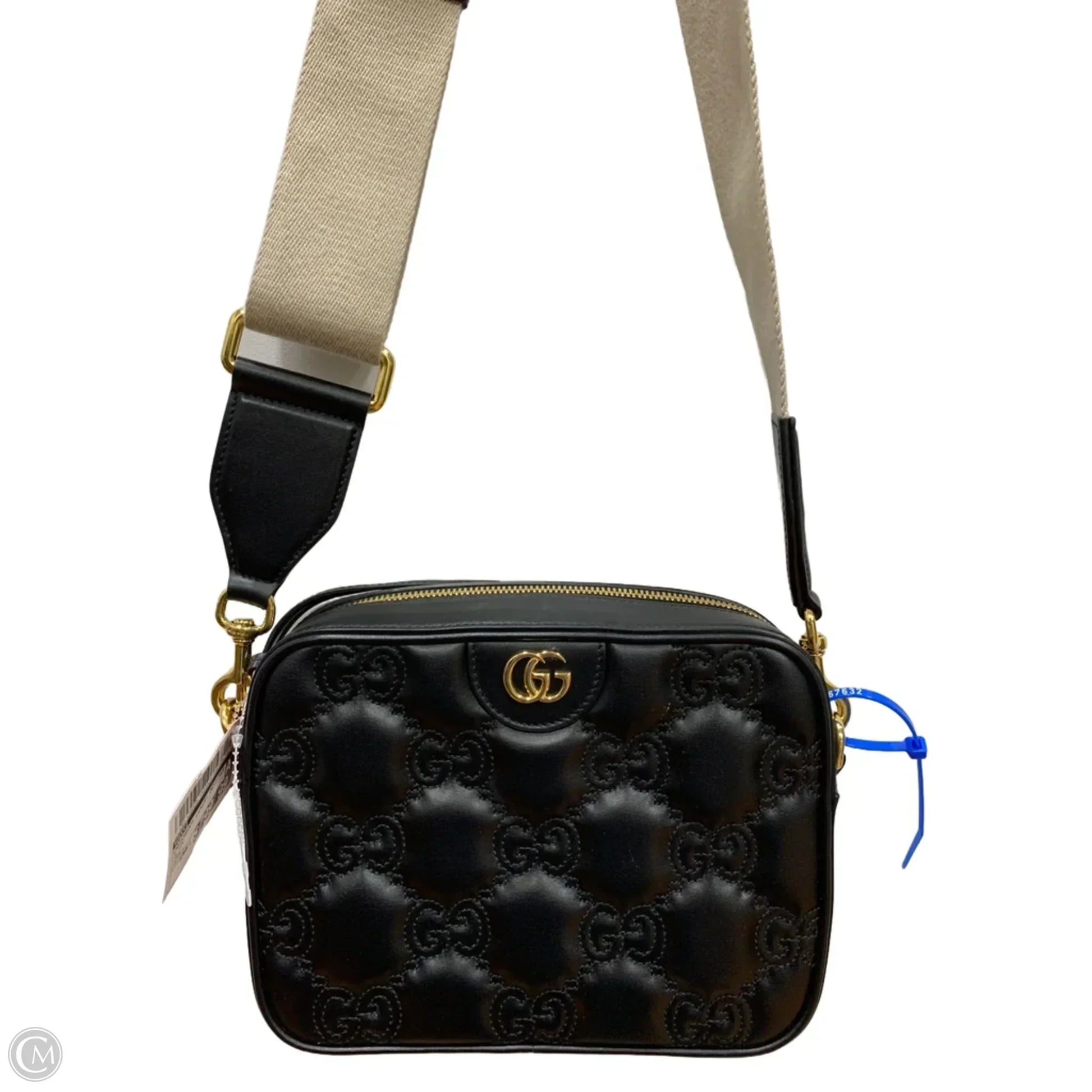 Crossbody Luxury Designer By Gucci, Size: Small