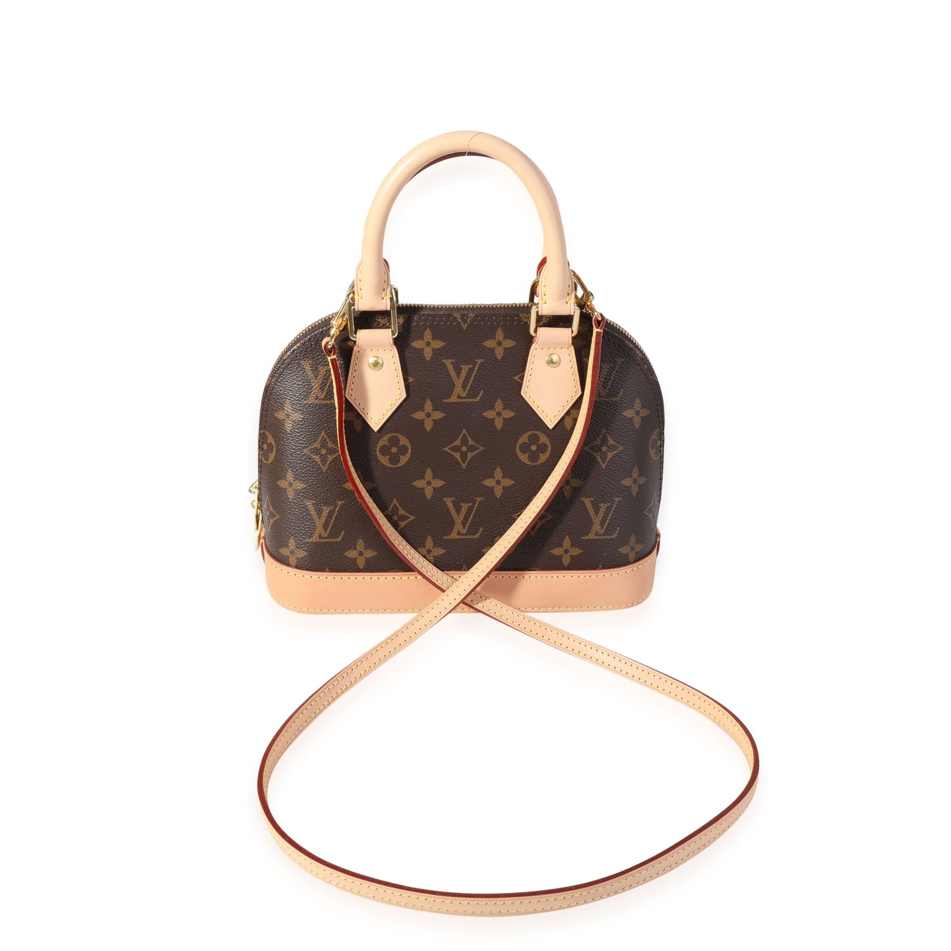 Louis Vuitton Alma BB Monogram Canvas Handbag 4