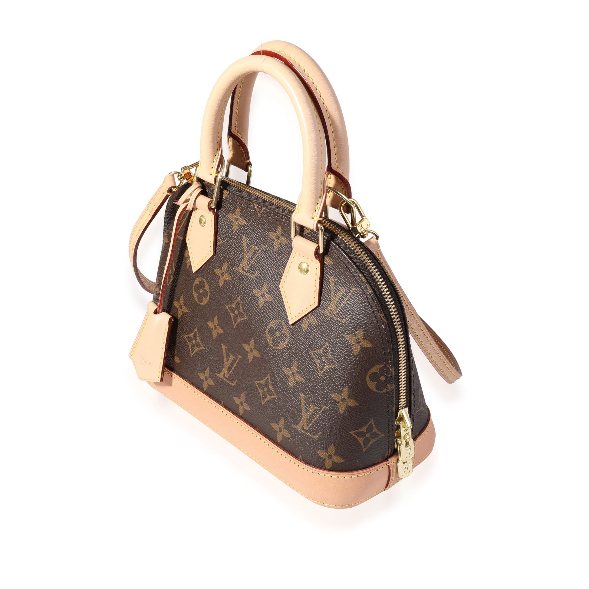 Louis Vuitton Alma BB Monogram Canvas Handbag 4