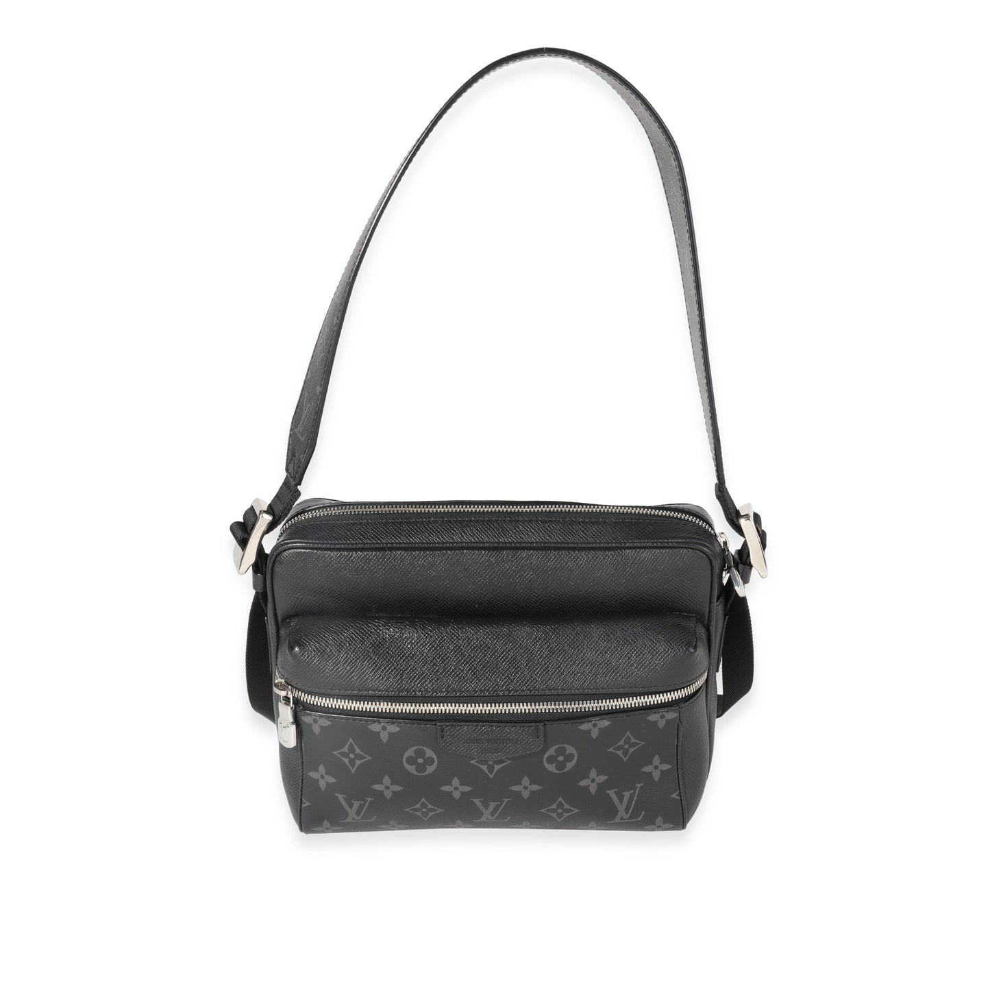 Louis Vuitton Taigarama & Eclipse Outdoor Messenger Monogram Canvas Black Crossbody Bag