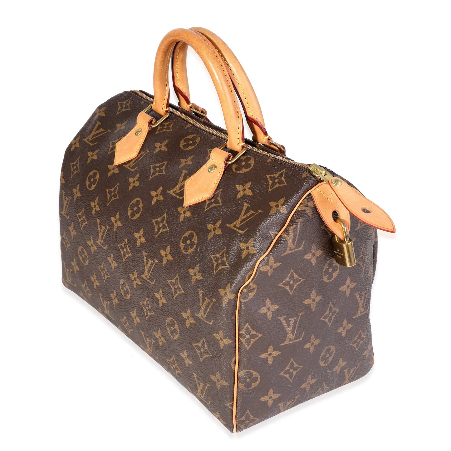 Louis Vuitton Speedy 30 Monogram Canvas Handbag 7