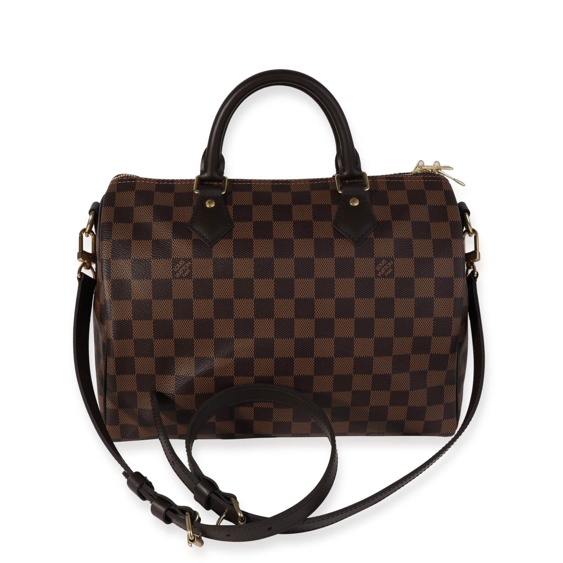 Louis Vuitton Damier Ebene Speedy Bandoulière 30 Handbag