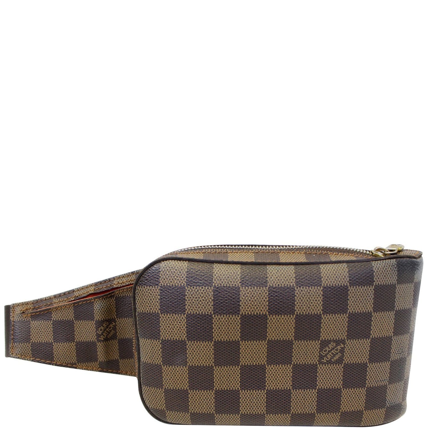 Louis Geronimos Damier Ebene Hip Bag Brown Crossbody Bag