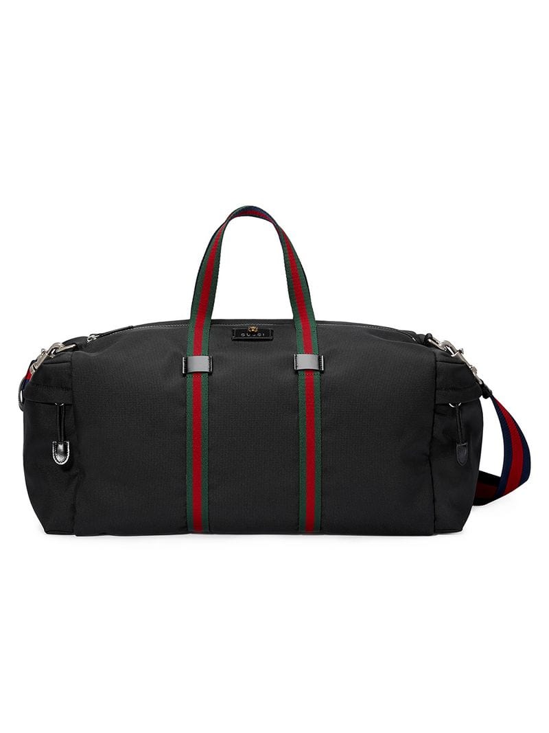Gucci - Technical canvas duffle - men - Canvas/Leather/Nylon - One Size - Black