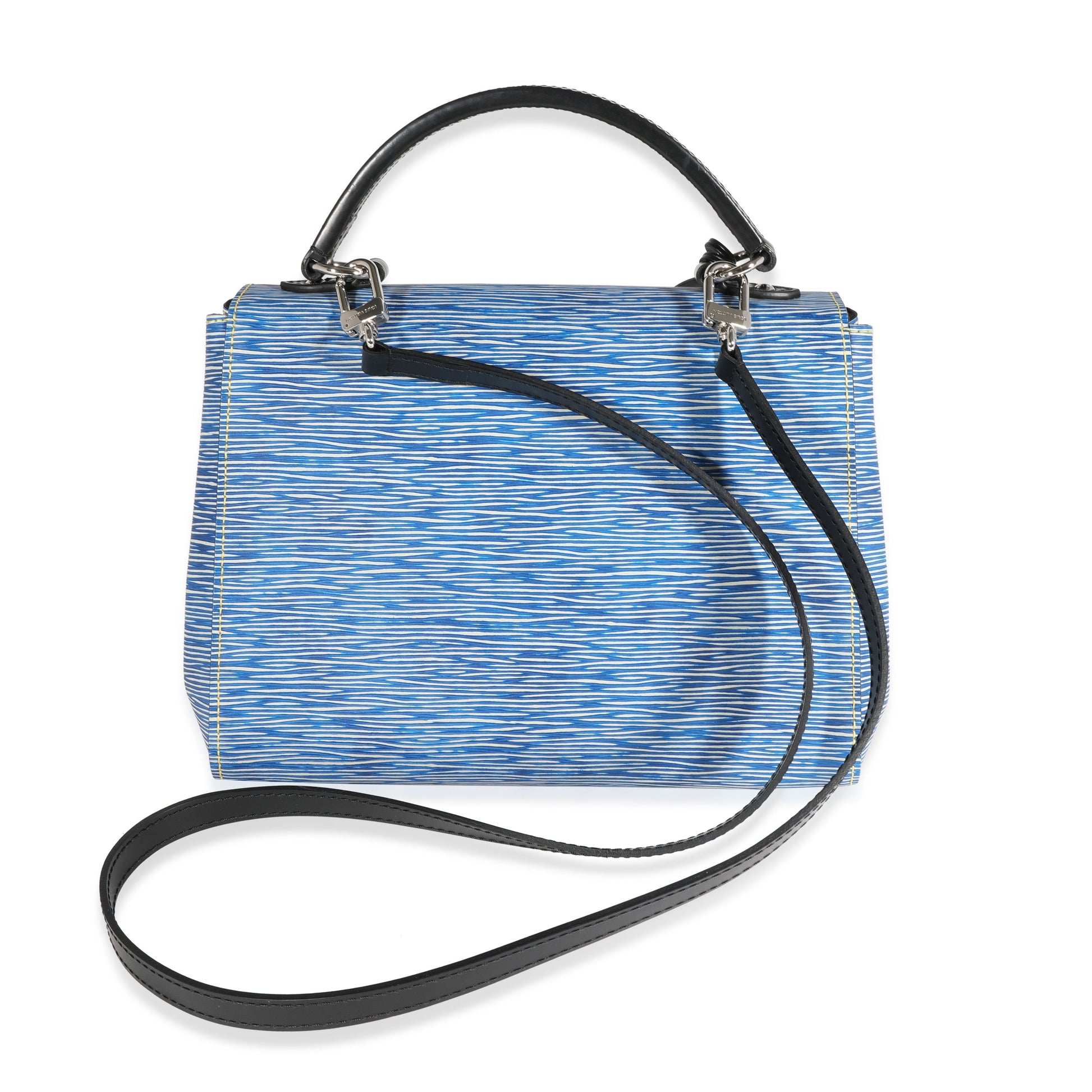 Louis Vuitton Epi Cluny BB Denim Blue Handbag