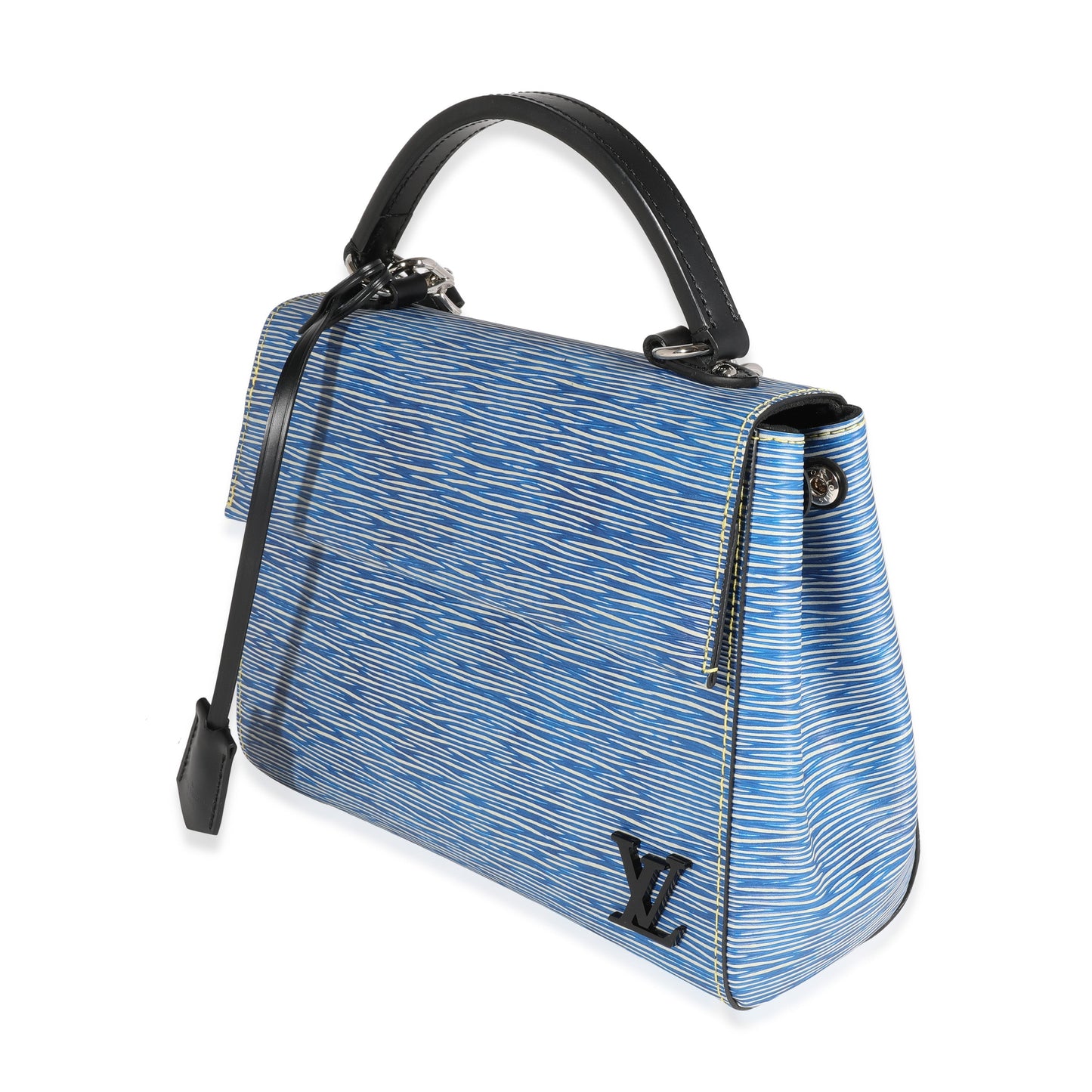 Louis Vuitton Epi Cluny BB Denim Blue Handbag
