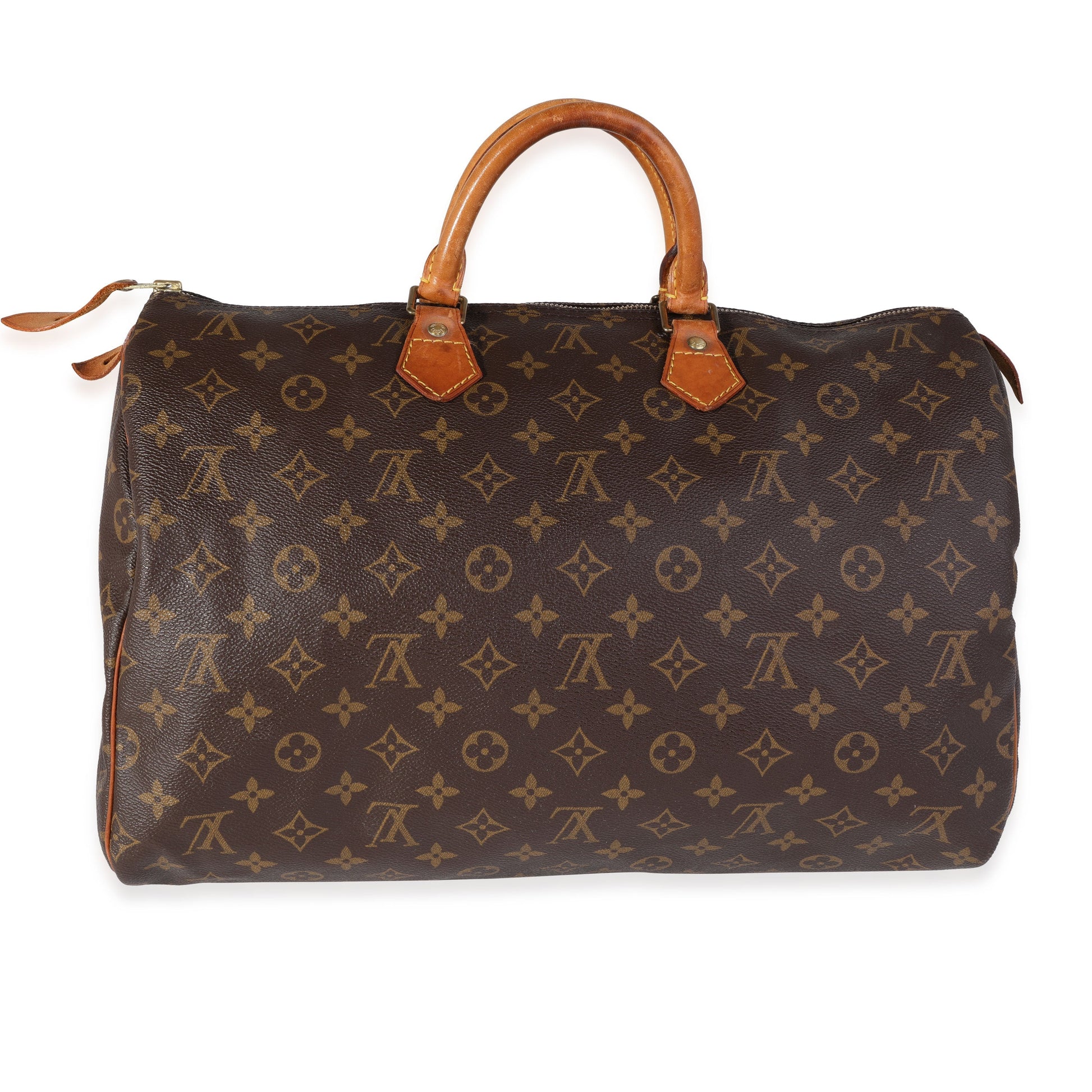 Louis Vuitton Speedy 40 Monogram Canvas Handbag 5