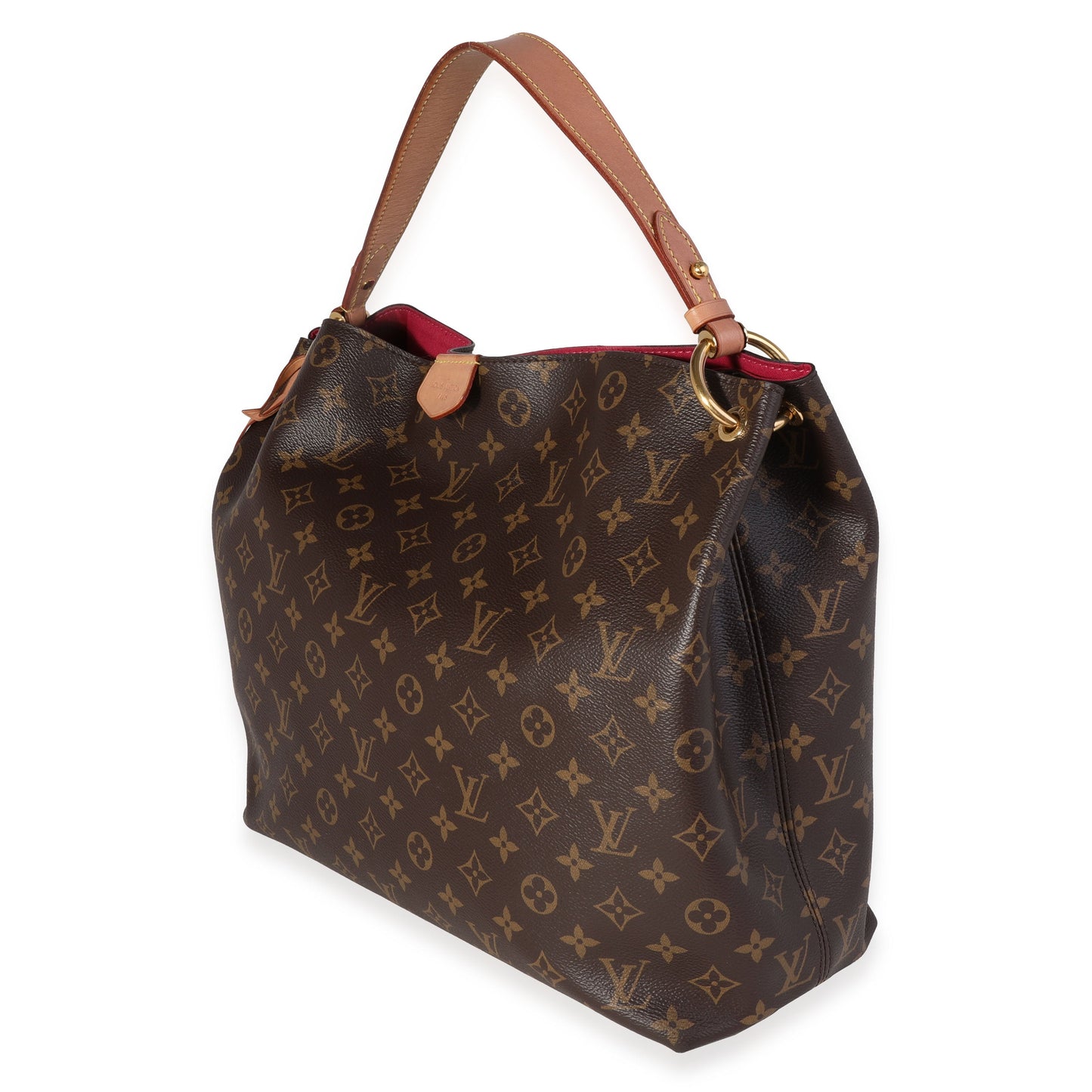 Louis Vuitton Graceful MM Monogram Canvas Handbag 8
