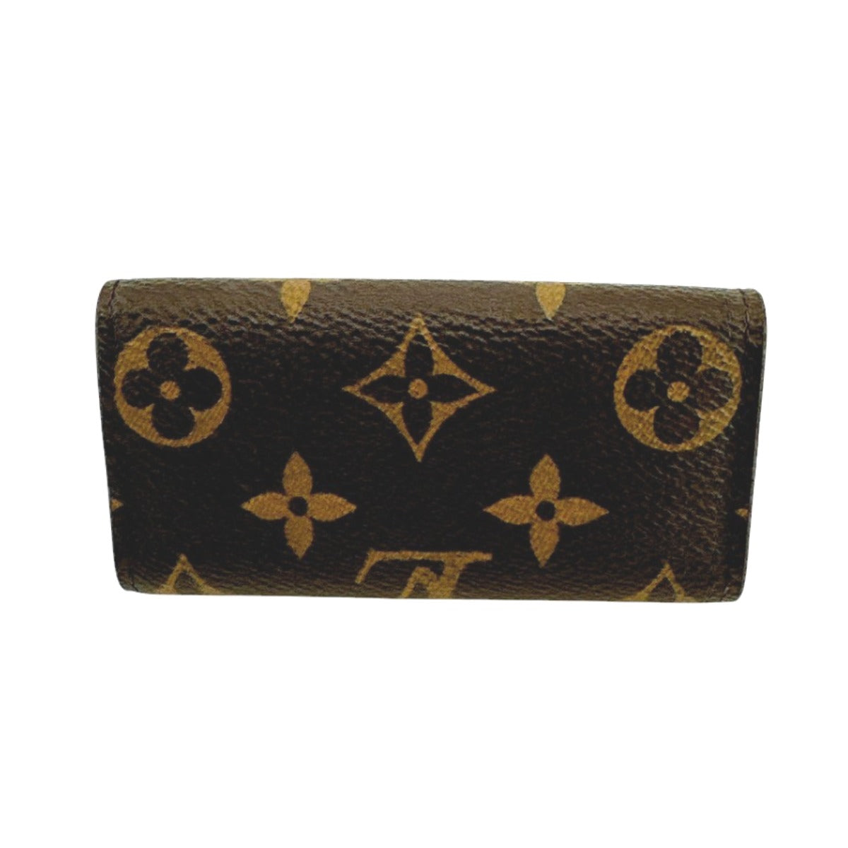 Louis Vuitton Key holder M69517 4 Monogram Canvas Brown Key Chain 6
