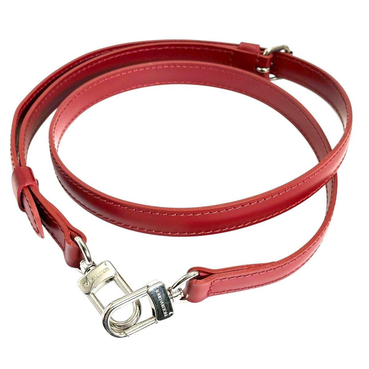 Louis Vuitton strap Epi strap Leather Red Shoulder Bag