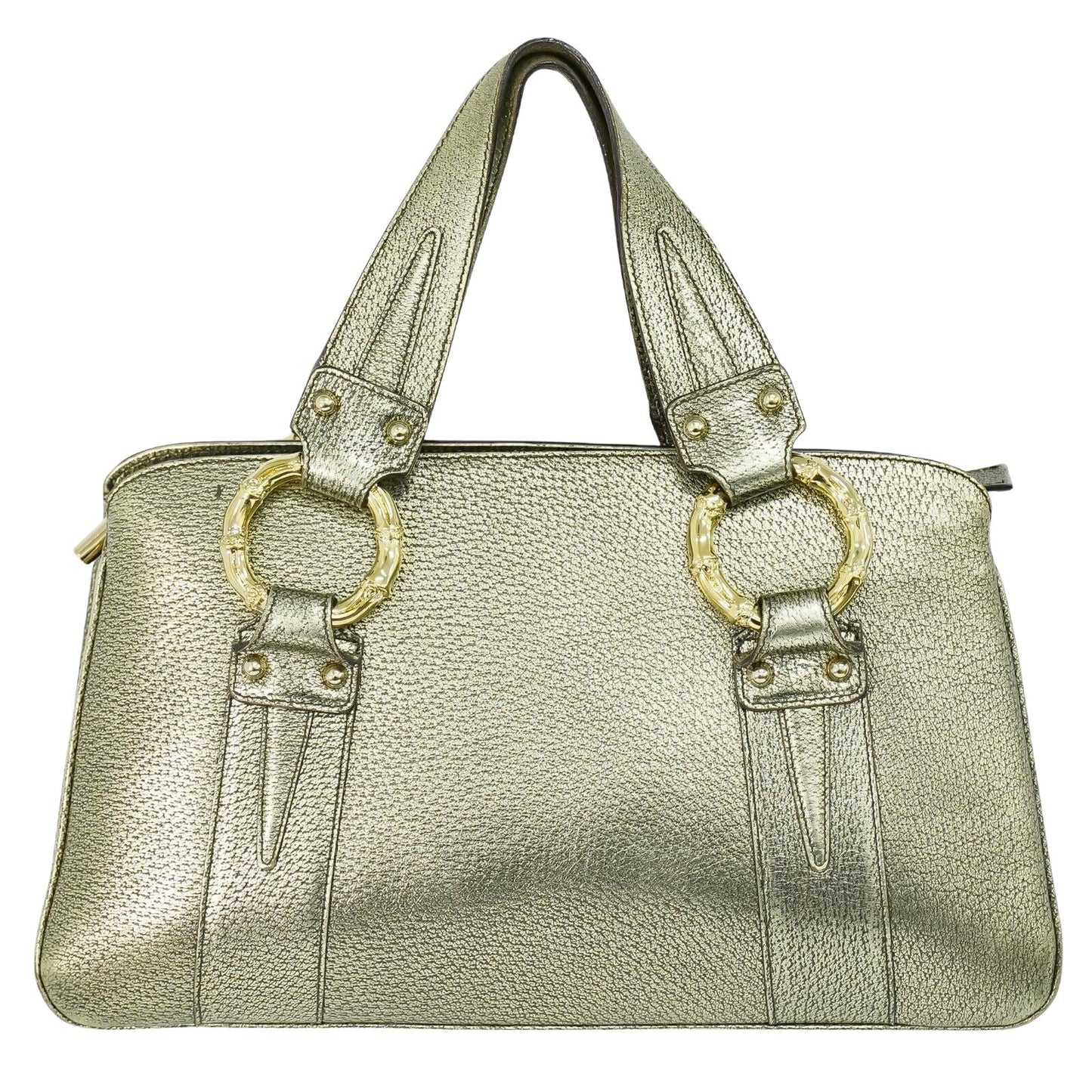 Gucci Bamboo Handbag Travel Bag Bamboo 752