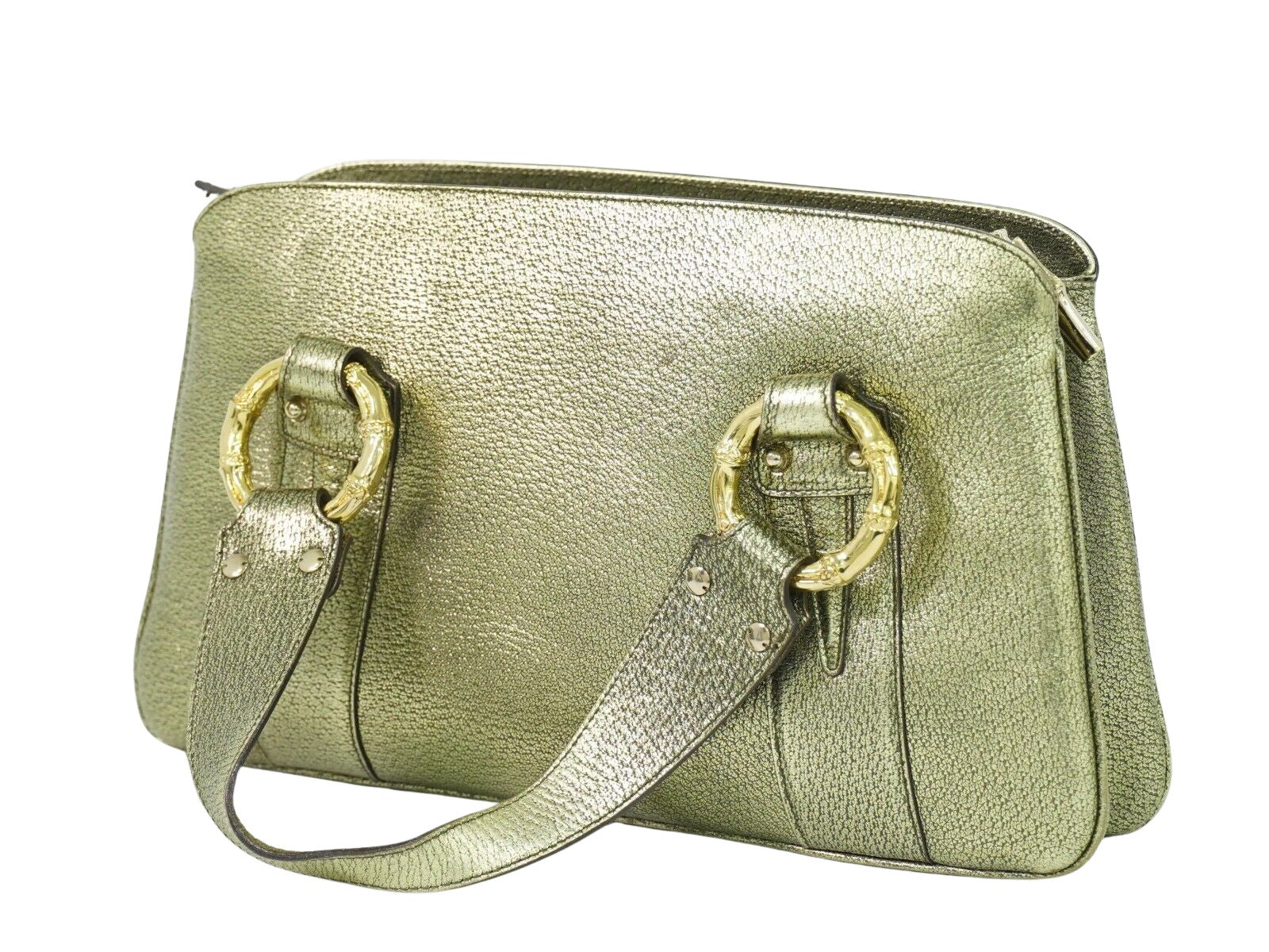 Gucci Bamboo Handbag Travel Bag Bamboo 752
