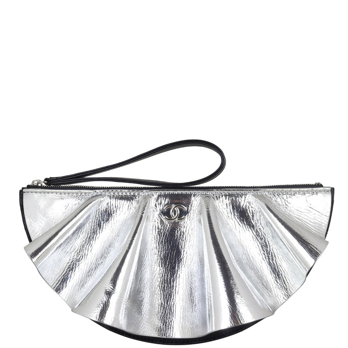 Chanel Coco Opera Metallic Wave Clutch Clutch Bag