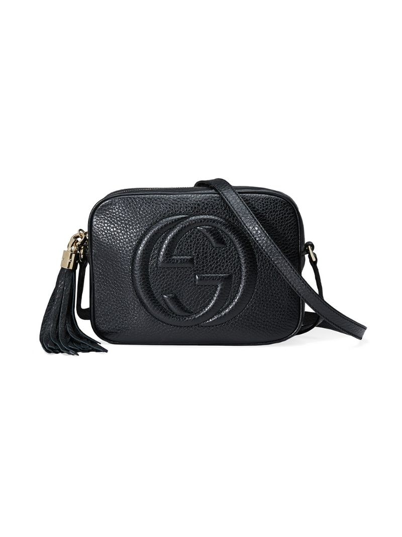 Gucci - Soho small leather disco bag - women - Cotton/Leather - One Size - Black