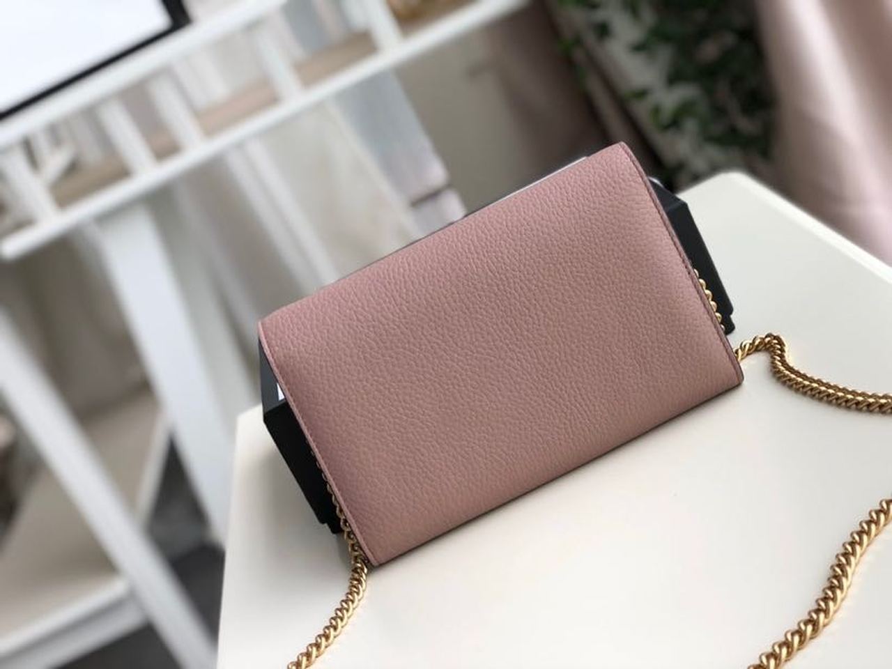 gg Marmont 7.9in 20cm gg Pink Mini Chain Mini Bag