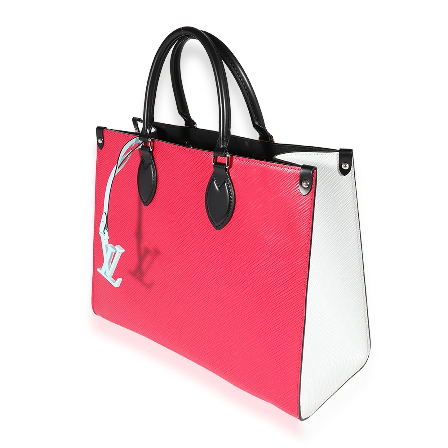 Louis Vuitton Grenade & Epi Onthego MM White Handbag