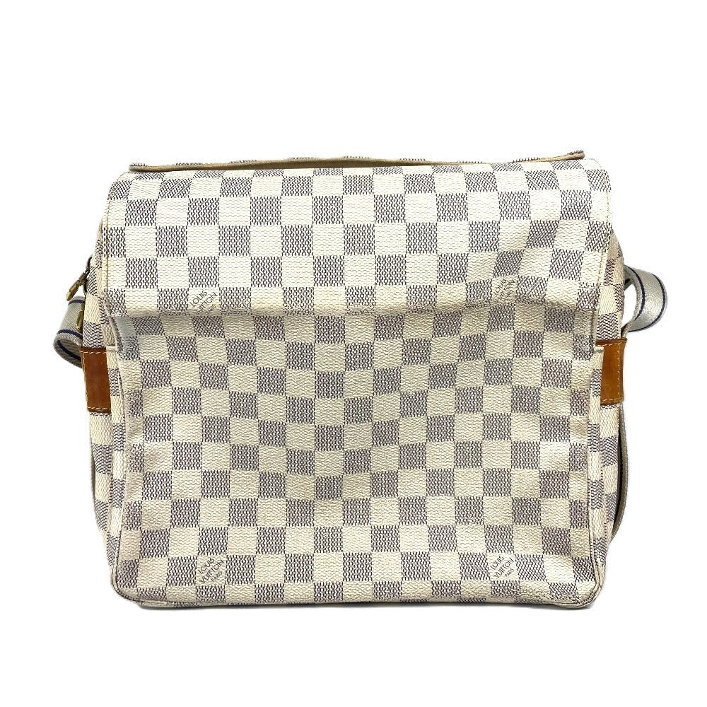 Louis Vuitton N51189 Damier Azur Damier Azur Canvas White Shoulder Bag