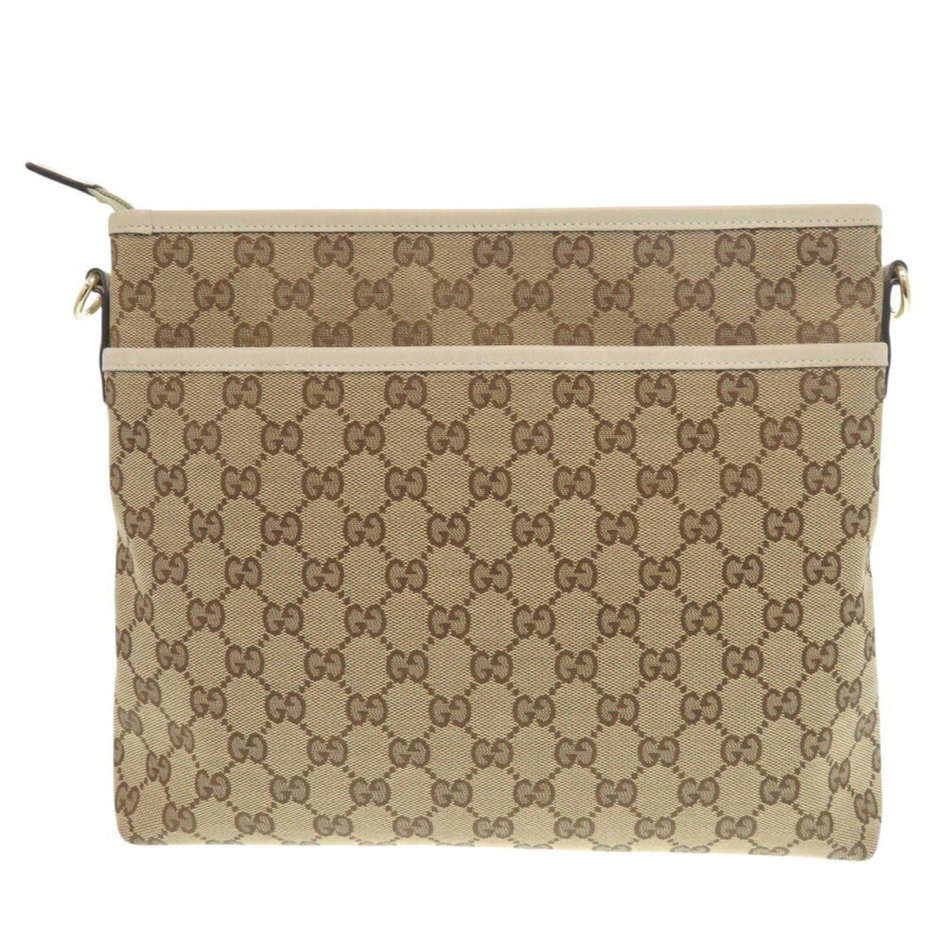 Gucci Shoulder Bag Canvas Canvas 1351