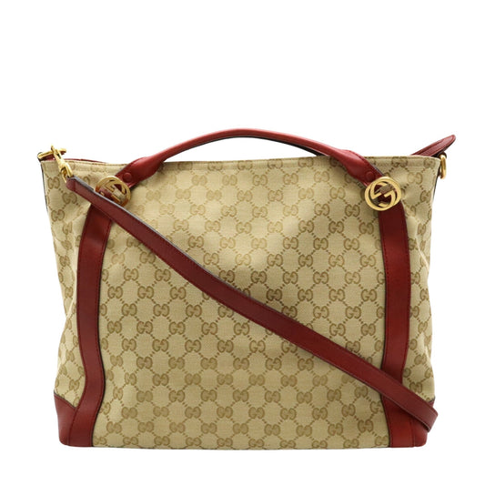 Gucci Shoulder Bag Canvas Canvas 1483