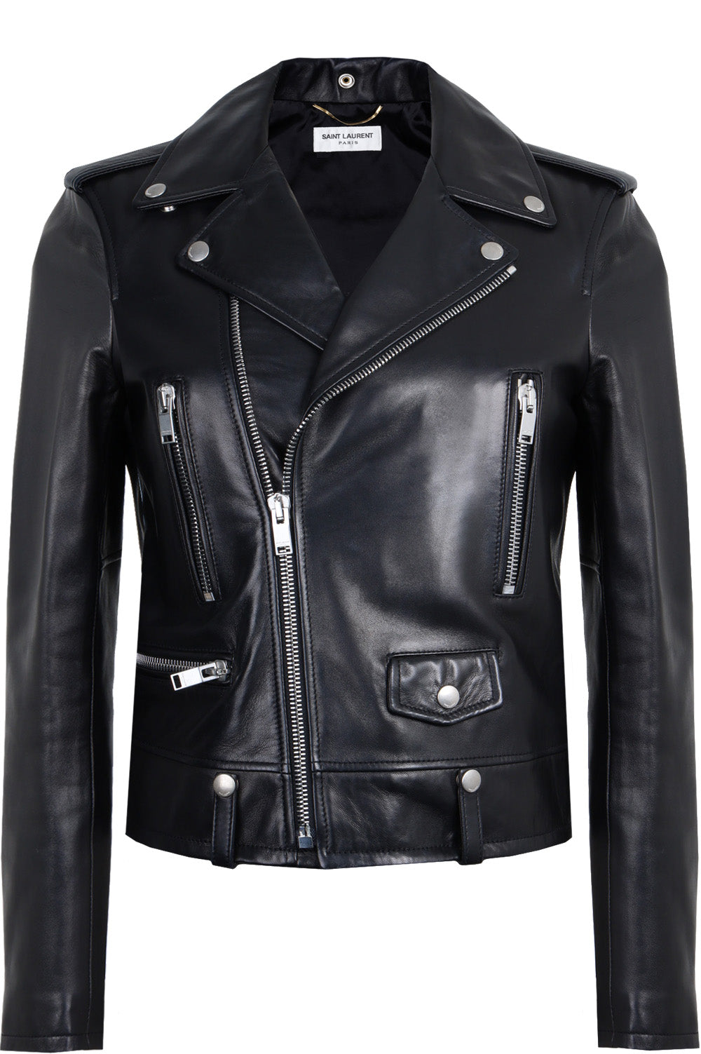 Biker Jacket Leather Black Handbag
