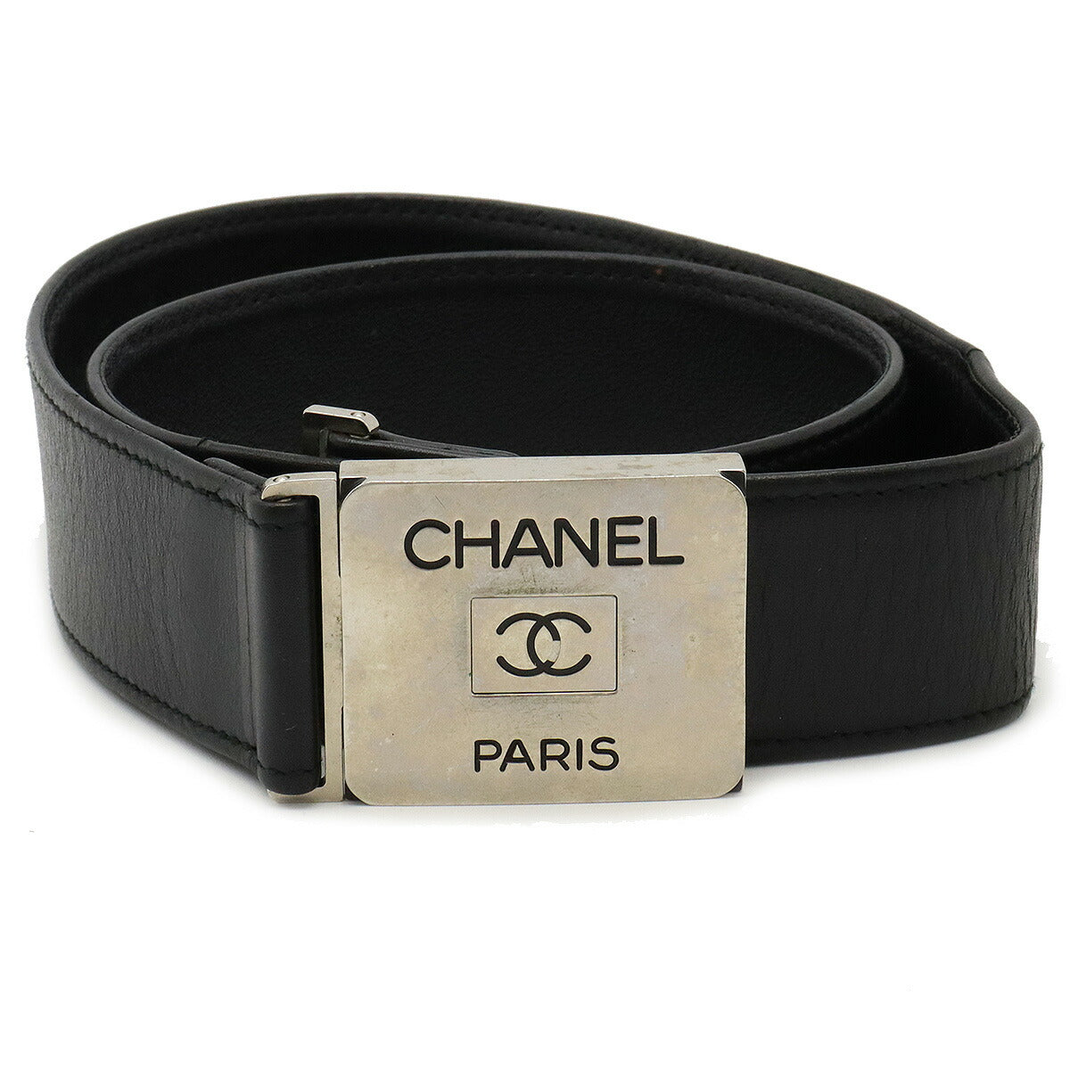 Chanel Coco Mark Leather Belt