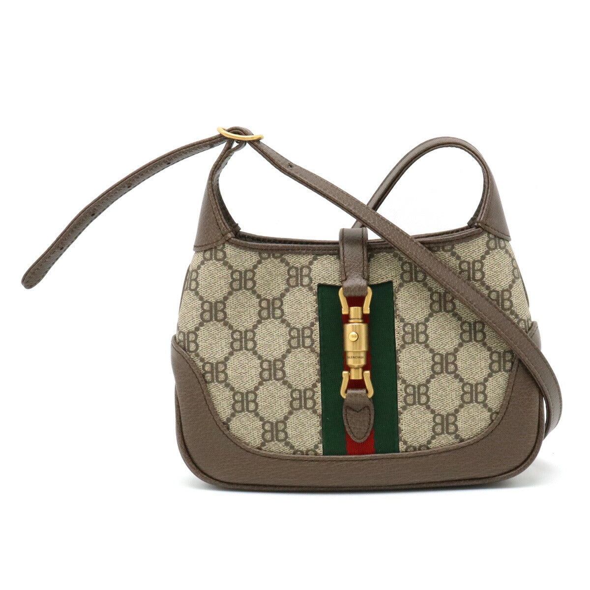 Gucci Trending Jackie Shoulder Bag Brown Beige