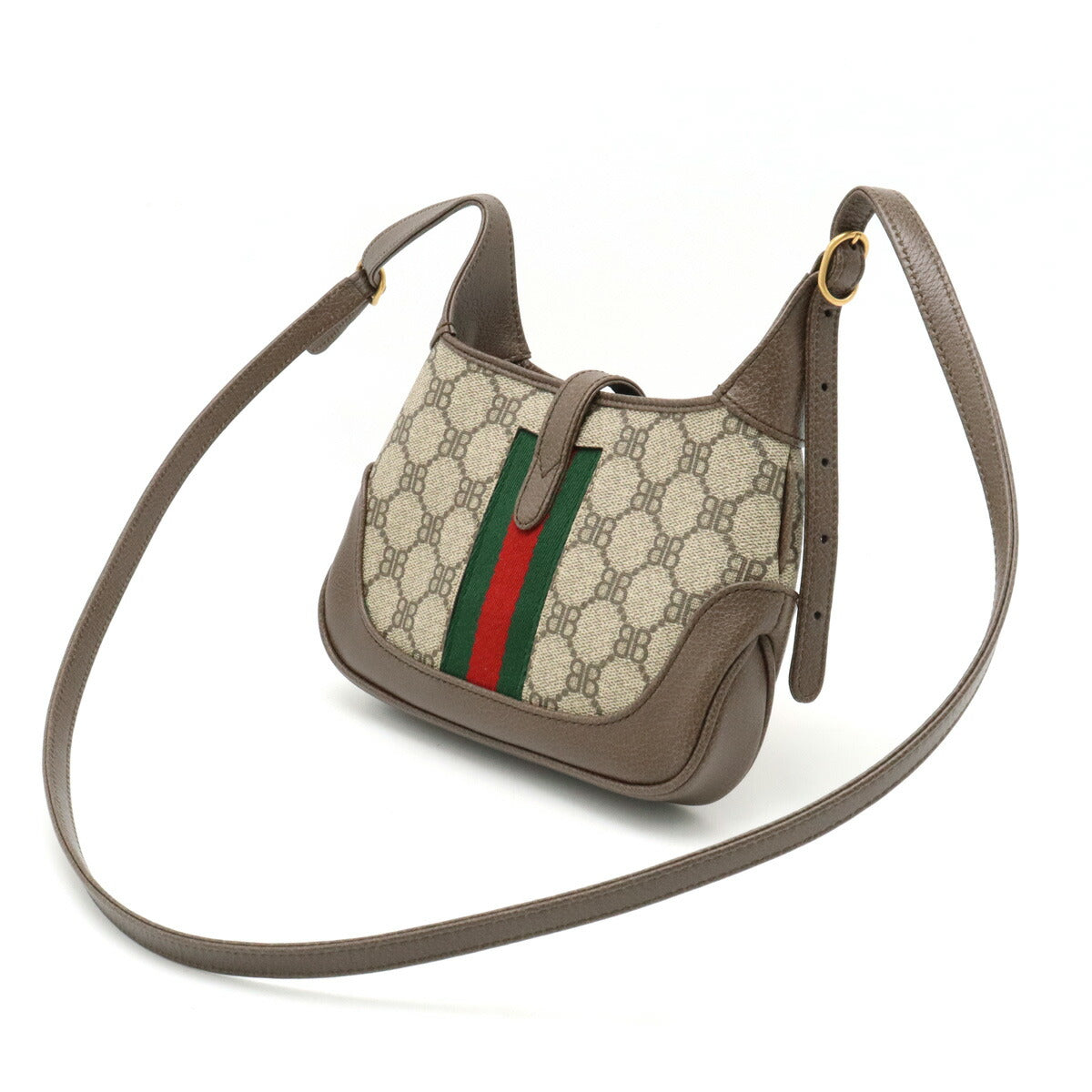 Gucci Balenciaga Pvc The Hacker Project Jackie 2Way Leather Shoulder Bag
