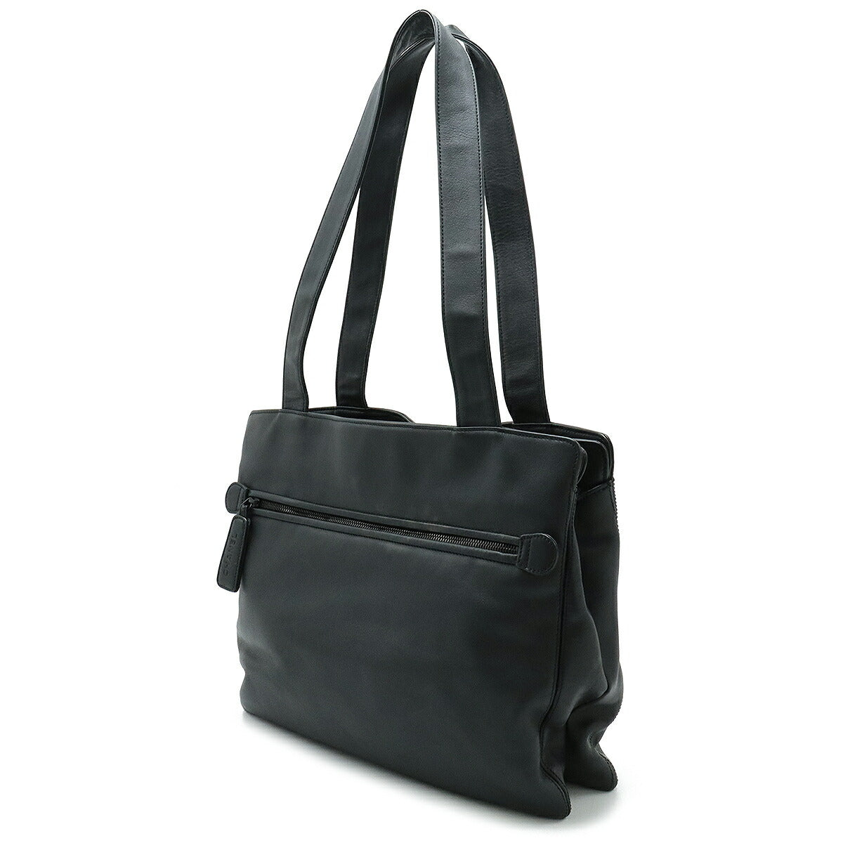 Chanel Calfskin Coco Mark 2WAY Bag Black