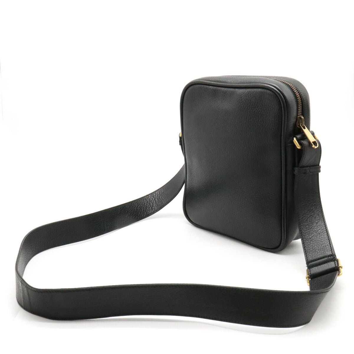 Gucci Print Shoulder Bag Leather