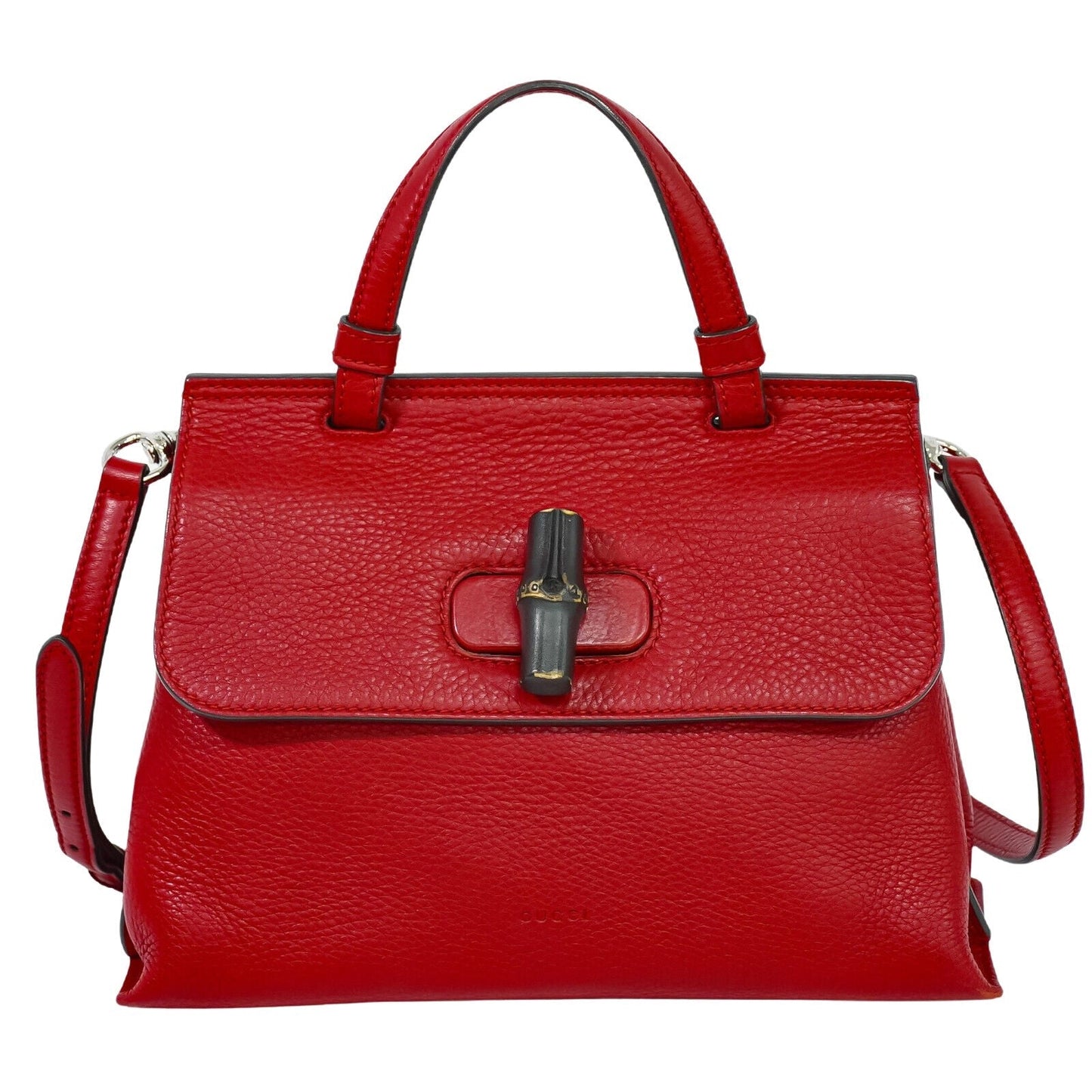 Gucci Bamboo Handbag Travel Bag Bamboo 737