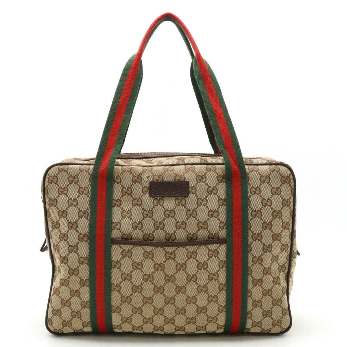 Gucci Shearling Line 2Way Tote Bag Canvas